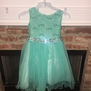 Little girls formal dress